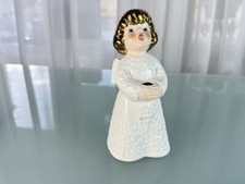 Statua Goebel porcellana angelo da collezione candelabro 17 cm ottime condizi...