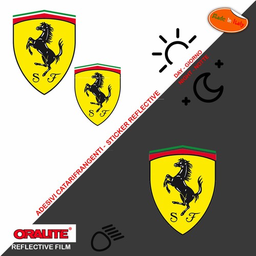 Sticker reflective scudetto