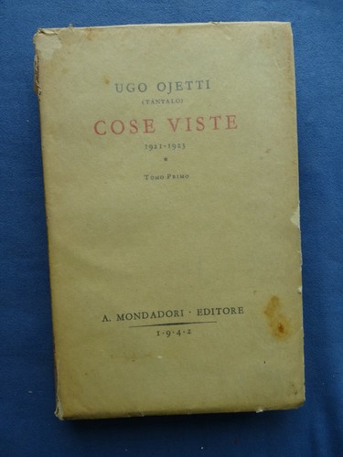 Ugo ojetti cose viste - ugo,