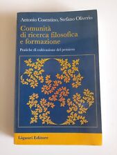 Comunita' di ricerca filosofica e formazione-A.Cosentino,S.Oliverio-Liguori 2011