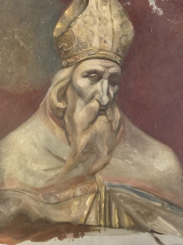 Bella pittura olio carta - bella,
