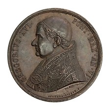 Medaglia Vaticano Gregorio XVI