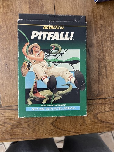 Pitfall intellivision cib - pitfall,