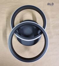 Applique led nero lampada da