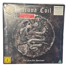 Lacuna Coil Limited to 300 Transparent Orange Vinyl Live From The Apocalypse DVD