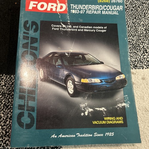 Ford thunderbird cougar - ford,