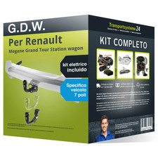 Pacco Gancio traino estr. per