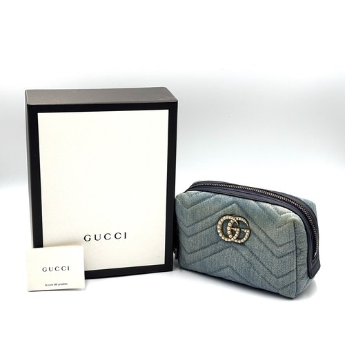 Gucci pouch marmont - gg,