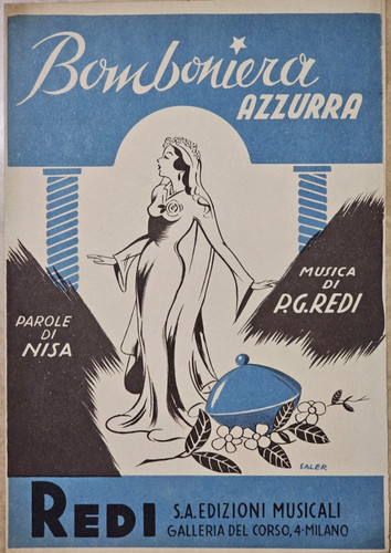 Spartito musicale antico - spartito,