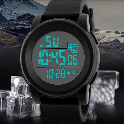 Colore orologio sport nero - orologio, lcd