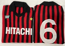 maglia MILAN 1982/83 BARESI N°6 HITACHI acrilico calcio vintage PEZZO UNICO