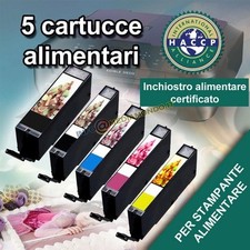 KIT 5 CARTUCCE PER STAMPANTE