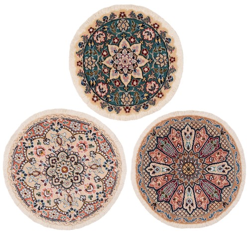 Nain 9la 3pcs tappeto rotondo - nain,