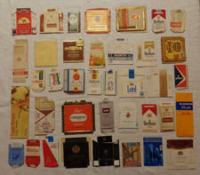 LOTTO 2 COLLEZIONE PACCHETTI DI SIGARETTE VUOTI