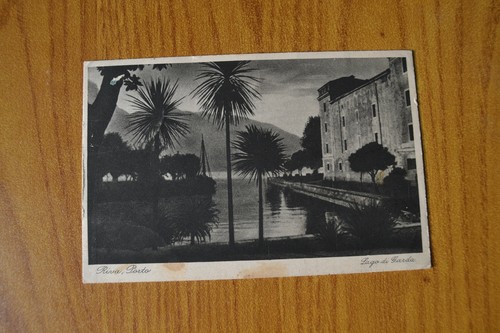 Cartolina riva porto lago - porto, di