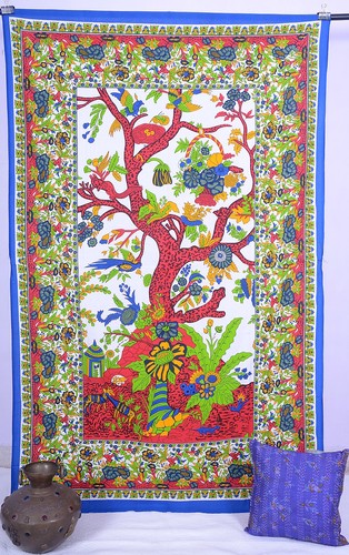 Arazzo decorativo indiano - arazzo,