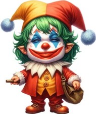 Acquerello Joker Gnome Gonk