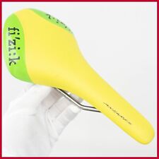 NOS FIZIK ANTARES GIALLO VERDE VINTAGE SELLA SELLA CORSA STRADA BICI VECCHIA