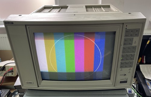 Barco cvm 37a monitor crt - barco, cvm-37a