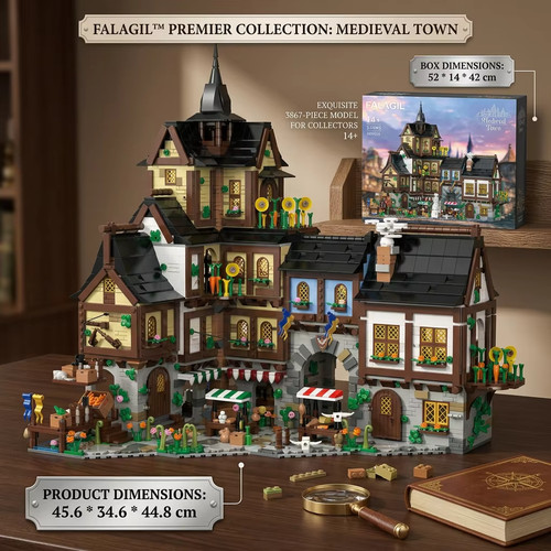 Set mattoncini modulari - , centro