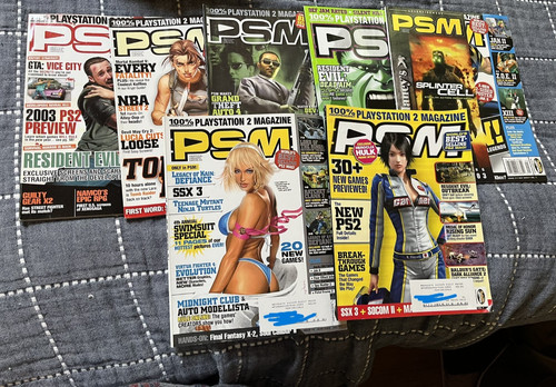 Psm playstation magazine lot - psm,