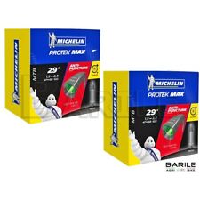 2 Camera D'aria Antiforatura Bici MTB 29 " x 1.9 - 2.3 V / P MICHELIN PROTEK MAX