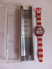 Swatch Chrono Navy Berry