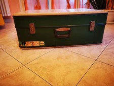 Set Valigia Vintage E Coperta Nuova Degli Anni 70