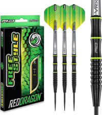 Freestyle 21G, 23G, 22G O 24G Freccette Tungsteno Con Punta Acciacio, Voli E Fre