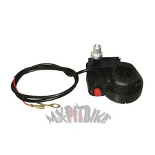 Kill Starter Interruttore On/Off Alloggiamento Acceleratore per 47cc 49cc Pocket Bike Mini Moto