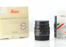 Leica M 50mm f2.0 11826 DEMO