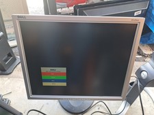 Monitor computer LCD Dell 1900FP 19 pollici con supporto più cavo di alimentazione 