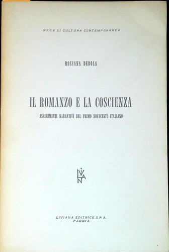 Romanzo coscienza - il, la