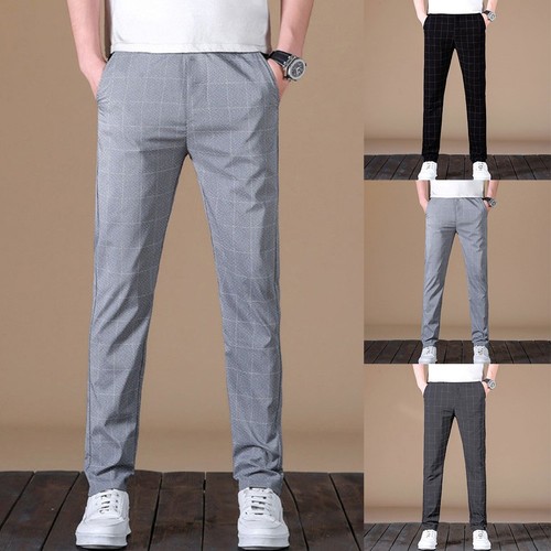Pantaloni eleganti grigi - , slim