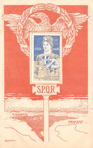 39d cartolina illustratore - cartolina,