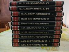 LA FOTOGRAFIA PER TUTTI - KODAK -10 VOLUMI - EDITORE  DE AGOSTINI 1969
