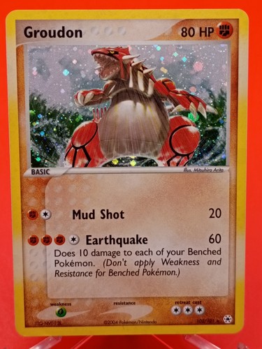 Groudon 102 101 - 102/101, ex