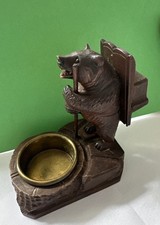 Porta fiammiferi orso