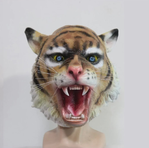 Maschera tigre realistica