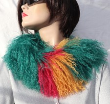 Pelliccia Sciarpa Agnello Del