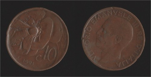 Centesimi 1921 ape - centesimi,