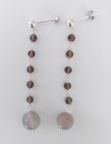 Orecchini argento 925 con - in,