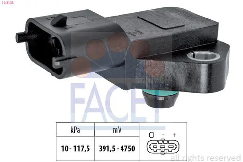 Sensore pressione aria 3135 - pressione,