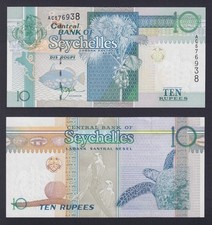 Banconota Seychelles 10 rupees (1998-2008) P.-36a FDS/UNC