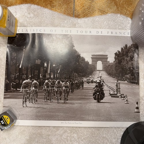 Poster tour france 1975 - tour,