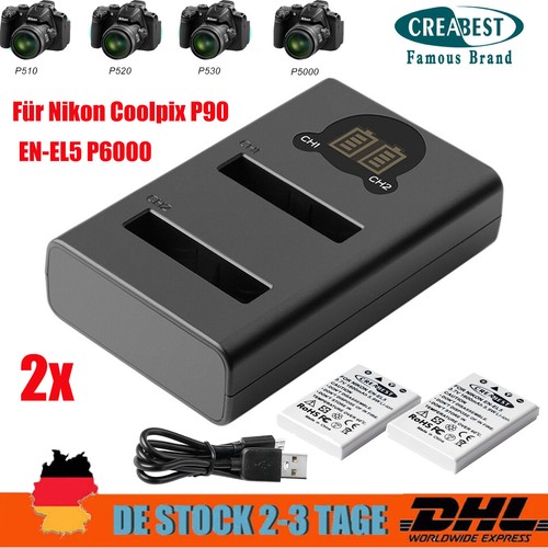 El5 batteria e doppio - en-el5,
