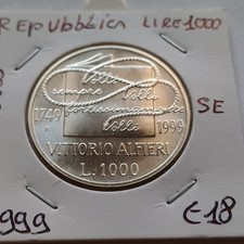 Moneta In Argento Italiana