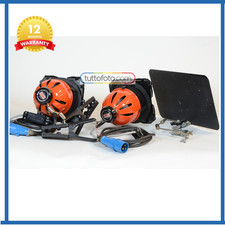 IANIRO Kit 2 pz. Ianebeam 800w con pinza - alette filtro dicroico