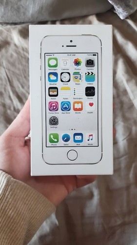Iphone box no charger - s, box,