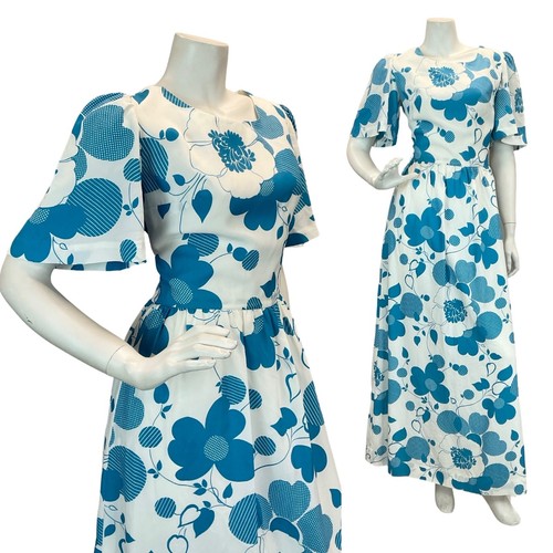Maxi abito vintage anni - maxi,